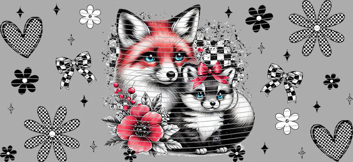 16oz Distressed Checkered-DC-2